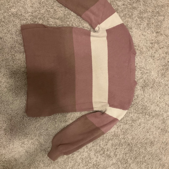 Anthropologie Love + Harmony Colorblock Knit Pullover. Size: M. Multi. - Picture 6 of 9